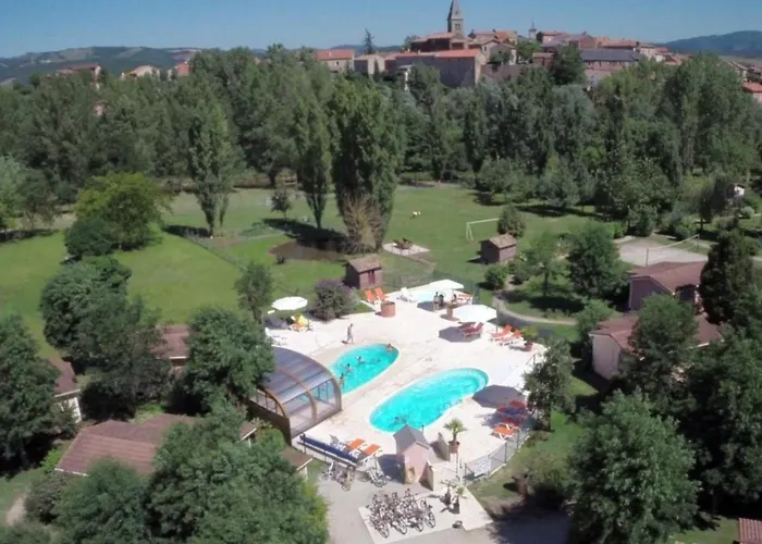 Confort 4 Pers, Terrasse Jardin - Api-1-52-1942 Camping Montlaur (Aveyron)